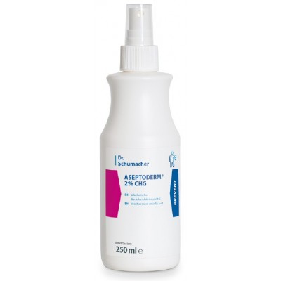 Αντισηψία Σώματος Dr Schumacher Aseptoderm 2% CHG 250ml Κόκκινο