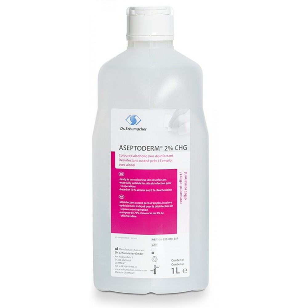 Αντισηψία Σώματος Dr Schumacher Aseptoderm 2% CHG 1000ml