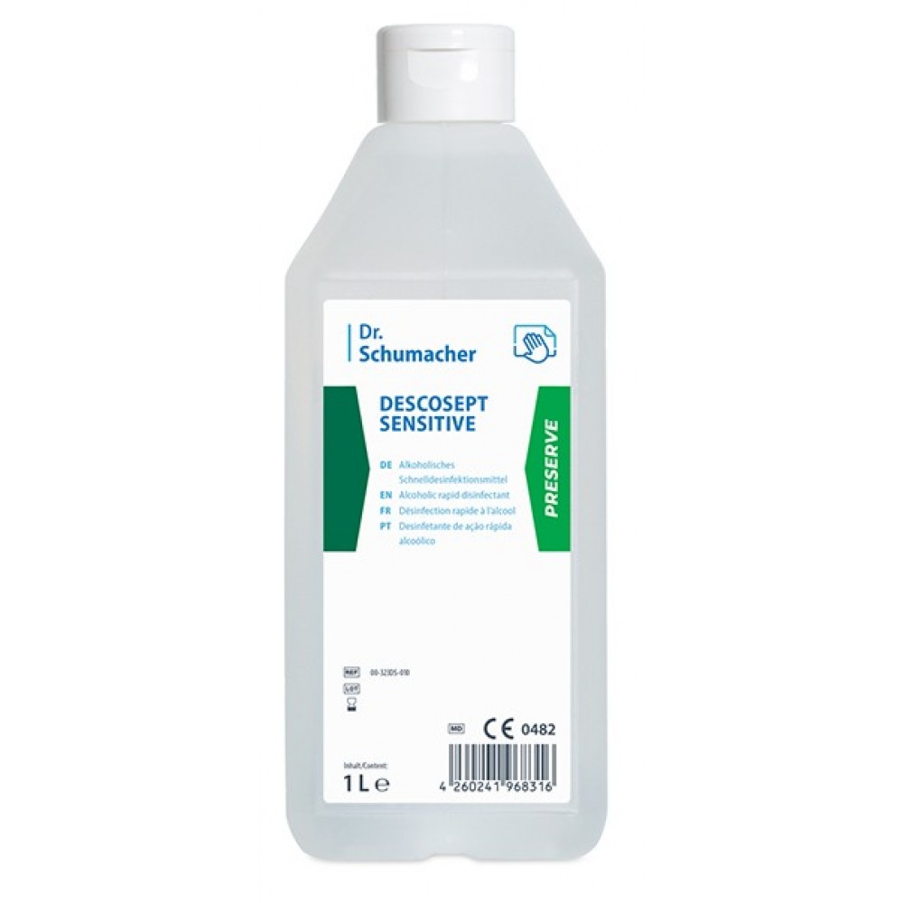 Απολυμαντικό Επιφανειών Dr Schumacher Descosept Sensitive 1000ml