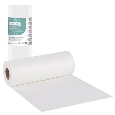 Οδοντιατρικές Πετσέτες σε Ρολό Soft Care 29x38cm 9 Ρολά Λευκό