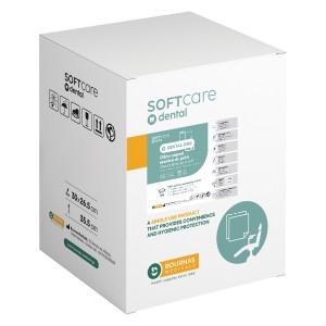 Οδοντιατρικές Πετσέτες σε Ρολό Soft Care 29x38cm 9 Ρολά Μωβ