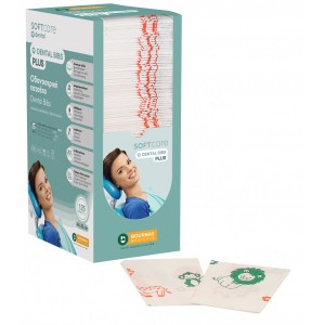 Oδοντιατρική Πετσέτα Soft Care Plus 3ply με Dispenser Kids (4 x 125 τμχ)
