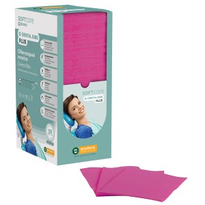 Oδοντιατρική Πετσέτα Soft Care Plus 3ply με Dispenser Φούξα (4 x 125 τμχ)
