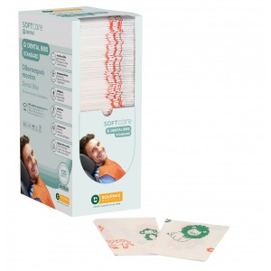 Oδοντιατρική Πετσέτα Soft Care Plus 2ply με Dispenser Kids (4 x 125 τμχ)