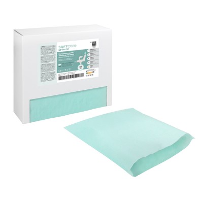Soft Care Κάλυμμα Οδοντιατρικής Έδρας 29 x 30 cm Πράσινο (150 τμχ)