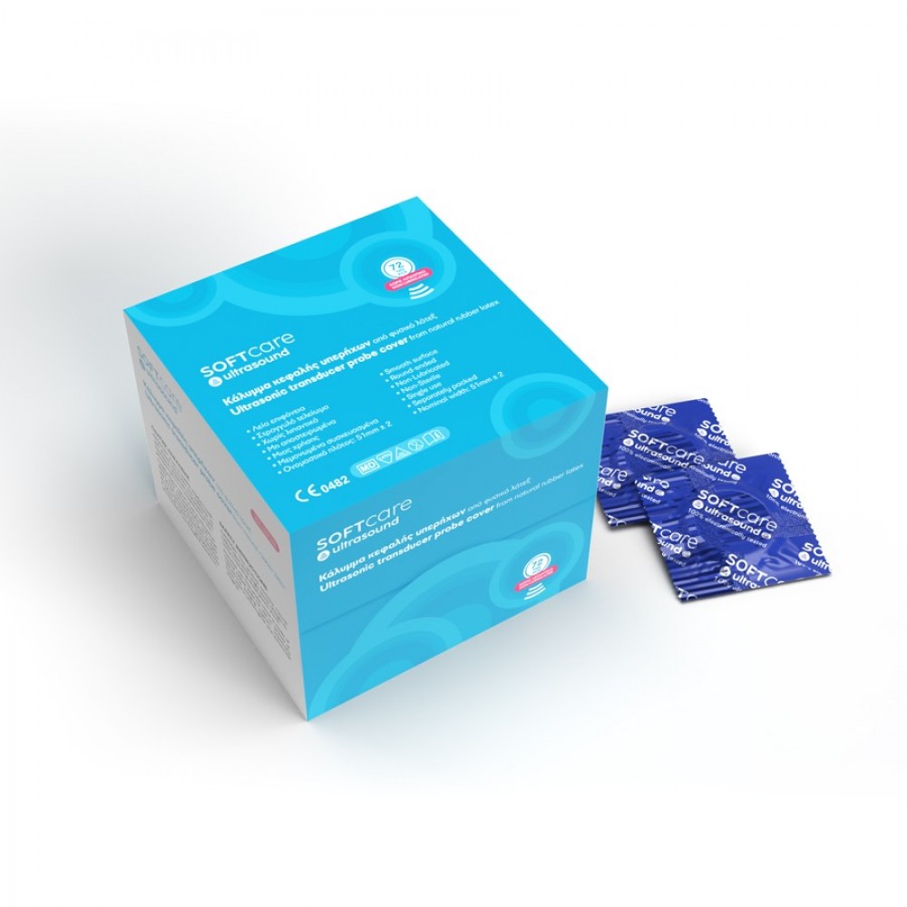 Κάλυμμα Κεφαλής Υπερήχων Soft Χωρίς Λιπαντικό 72τμχ