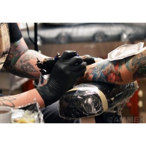 Γάντια Νιτριλίου Aurelia Bold Χωρίς Πούδρα Mαύρο 1000τμχ