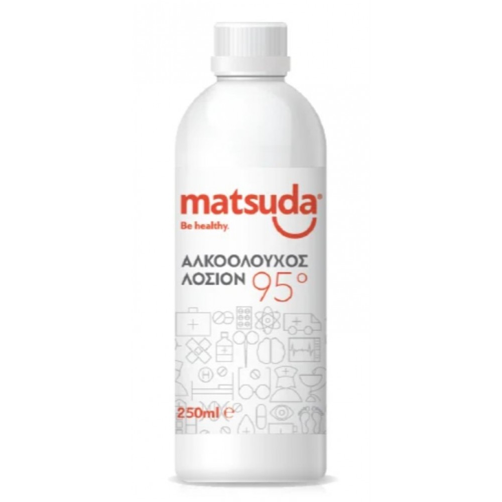 Οινόπνευμα Αλκοολούχος Λοσιόν 95 Βαθμών 250ml Matsuda
