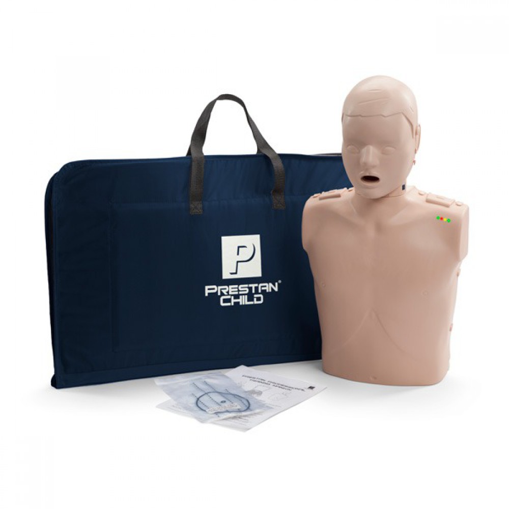 Εκπαιδευτικό Πρόπλασμα Παιδιού Α' Βοηθειών με Led Μετρονόμο και Τσάντα Μεταφοράς Prestan