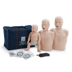 Εκπαιδευτικά Προπλάσματα Ενήλικα, Παιδικό και Βρέφους Α' Βοηθειών με Led Μετρονόμο και Τσάντα Μεταφοράς Prestan