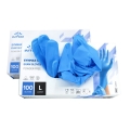  Εξεταστικά Συνθετικά Γάντια γαλάζια Synmax IntcoMedical 100τμχ 